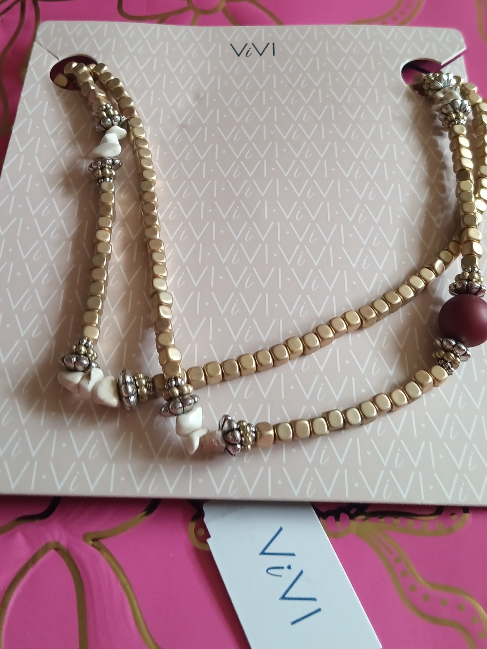 VIVI (COOKIE LEE) GOLDEN NUGGET NECKLACE